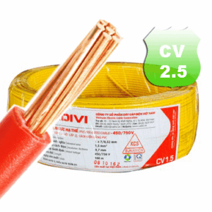 Dây Cáp Điện Cadivi CV 2.5 16 Dây cáp điện Cadivi CV-2.5