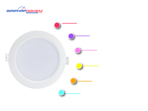 Đèn LED âm trần Downlight thông minh Rạng Đông AT16.BLE 90/7W Đèn LED âm trần Downlight thông minh Rạng Đông AT16.BLE 90/7W