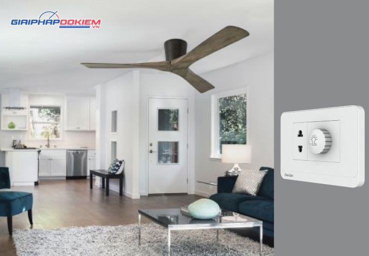 Hạt chiết áp đèn âm tường Rạng Đông HCA D01/300W Hạt chiết áp đèn âm tường Rạng Đông HCA D01/300W