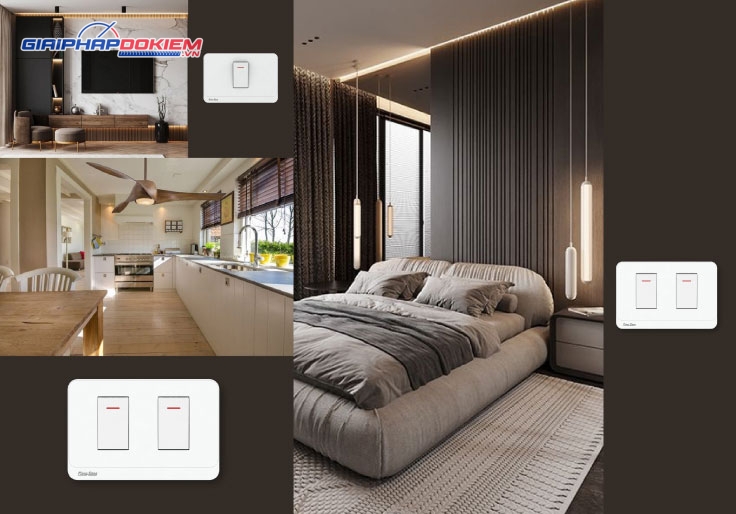 Hạt công tắc âm tường 1 chiều Rạng Đông HCT01 1C/10A Hạt công tắc âm tường 1 chiều Rạng Đông HCT01 1C/10A