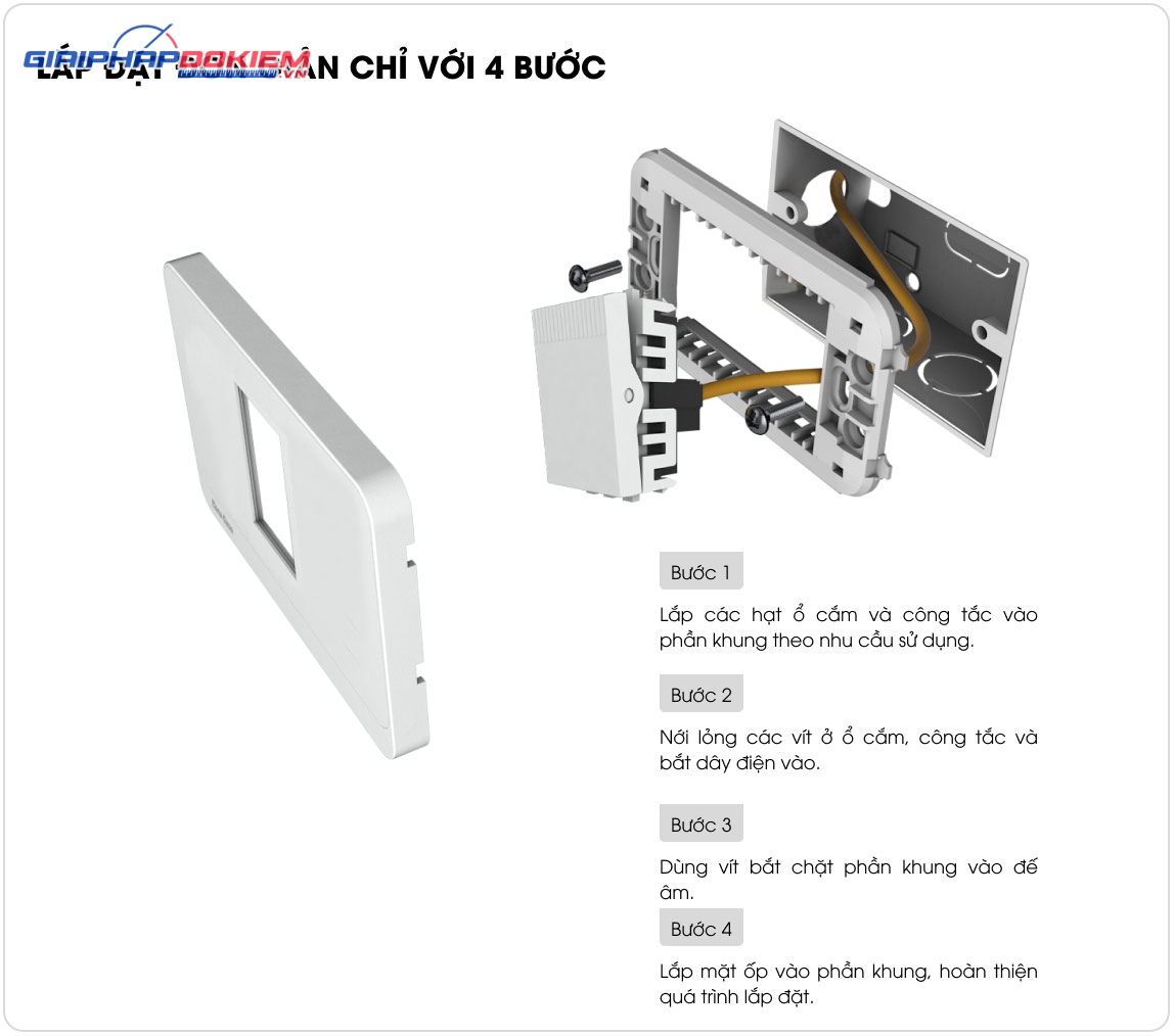 Hạt công tắc âm tường 2 chiều Rạng Đông HCT01 2C/10A Hạt công tắc âm tường 2 chiều Rạng Đông HCT01 2C/10A