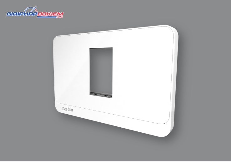Mặt công tắc ổ cắm âm tường Rạng Đông MOC01 80x120x9/1H Mặt công tắc ổ cắm âm tường Rạng Đông MOC01 80x120x9/1H
