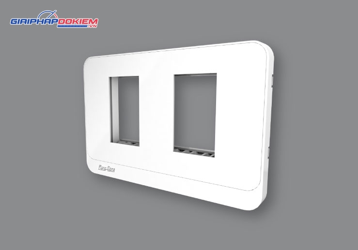 Mặt công tắc ổ cắm âm tường Rạng Đông MOC01 80x120x9/2H Mặt công tắc ổ cắm âm tường Rạng Đông MOC01 80x120x9/2H
