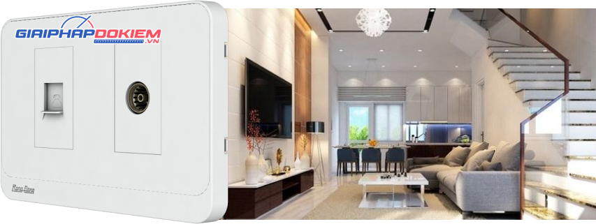 Mặt công tắc ổ cắm âm tường Rạng Đông MOC01 80x120x9/2H Mặt công tắc ổ cắm âm tường Rạng Đông MOC01 80x120x9/2H