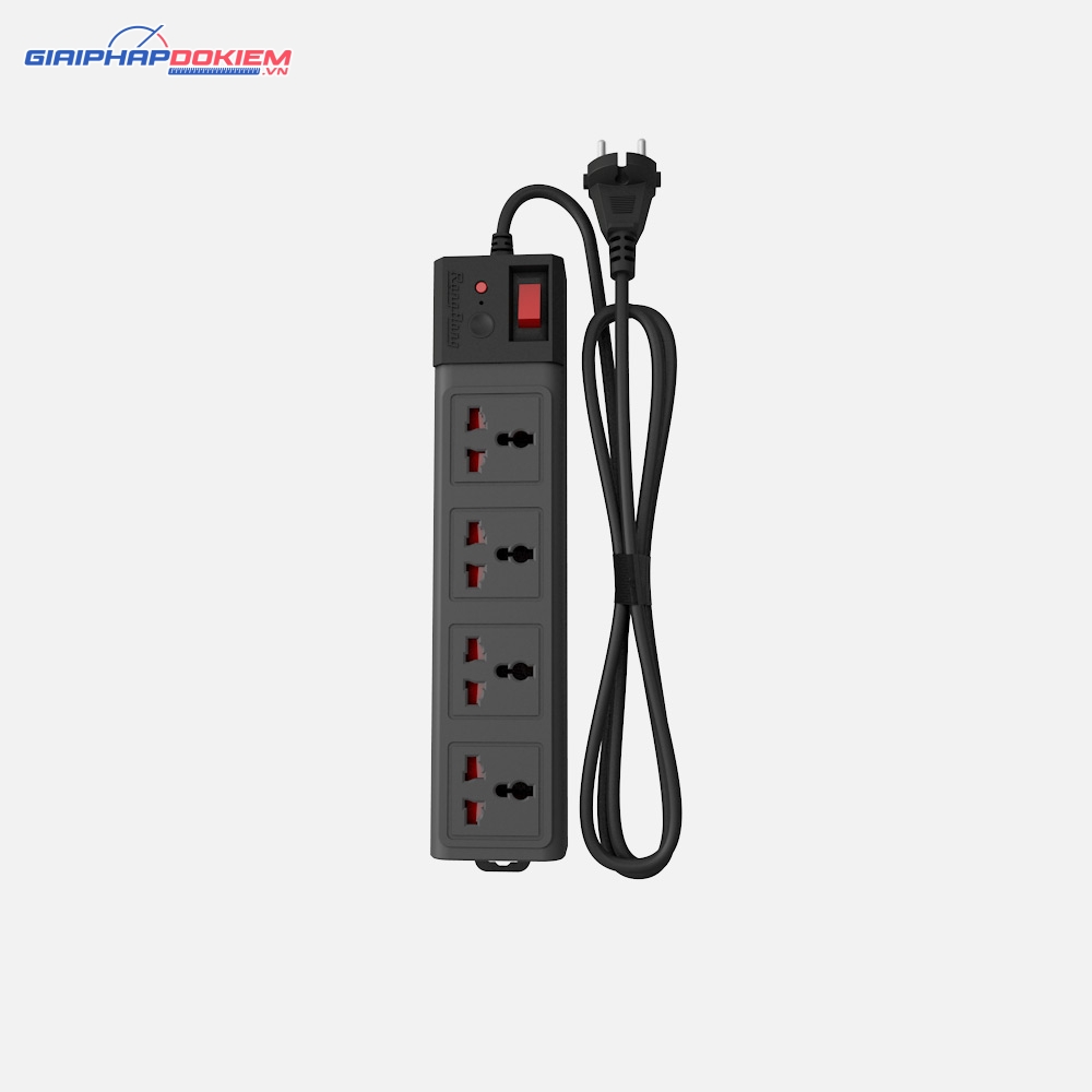 Ổ cắm đa năng chống giật 5m Rạng Đông OC04 4C/5M/10A 1 Ổ cắm đa năng chống giật 5m Rạng Đông OC04 4C/5M/10A