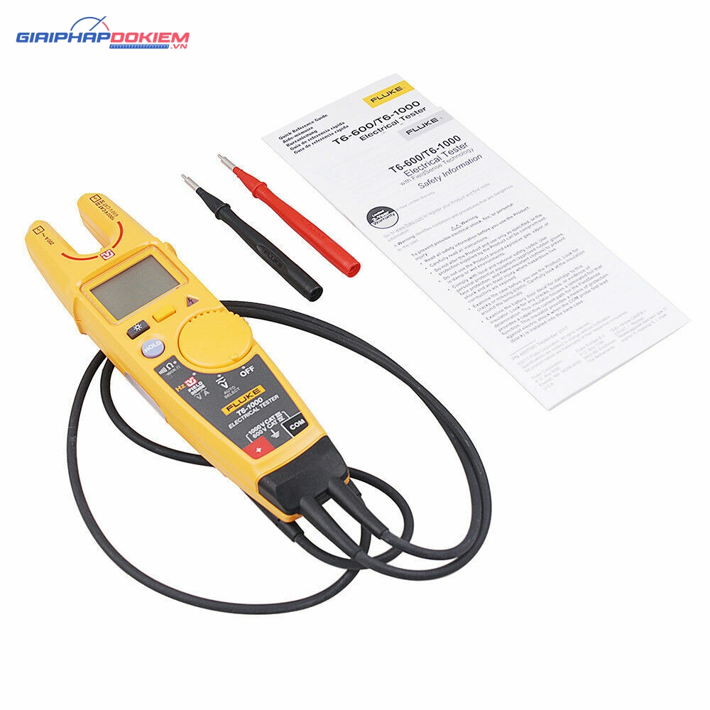 Thiết bị kiểm tra điện Fluke T6-1000 26 Thiết bị kiểm tra điện Fluke T6-1000