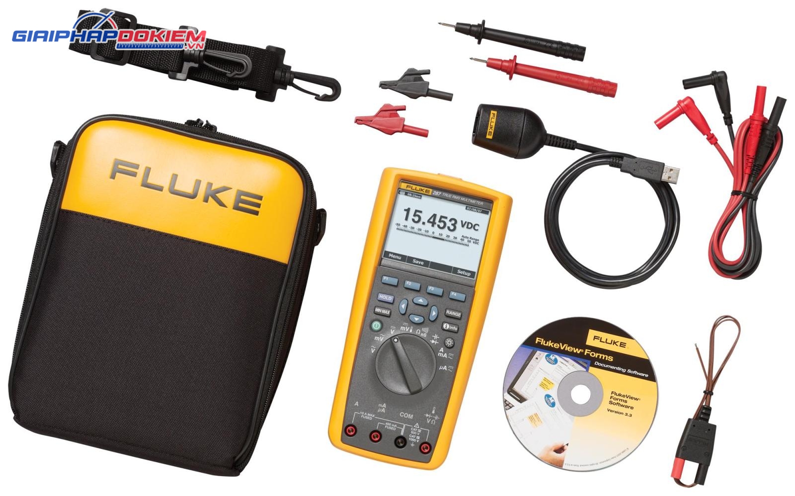 Đồng hồ vạn năng có hiển thị biểu đồ FLUKE 287 (True Rms) 27 Đồng hồ vạn năng có hiển thị biểu đồ FLUKE 287 (True Rms)