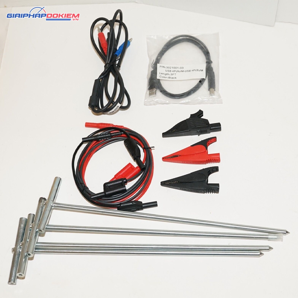 Bộ KIT thiết bị đo điện trở đất FLUKE 1625-2 KIT 18 Bộ KIT thiết bị đo điện trở đất FLUKE 1625-2 KIT