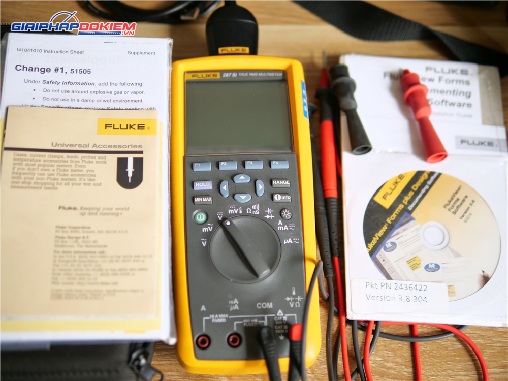 Đồng hồ vạn năng có hiển thị biểu đồ FLUKE 287 (True Rms) 28 Đồng hồ vạn năng có hiển thị biểu đồ FLUKE 287 (True Rms)
