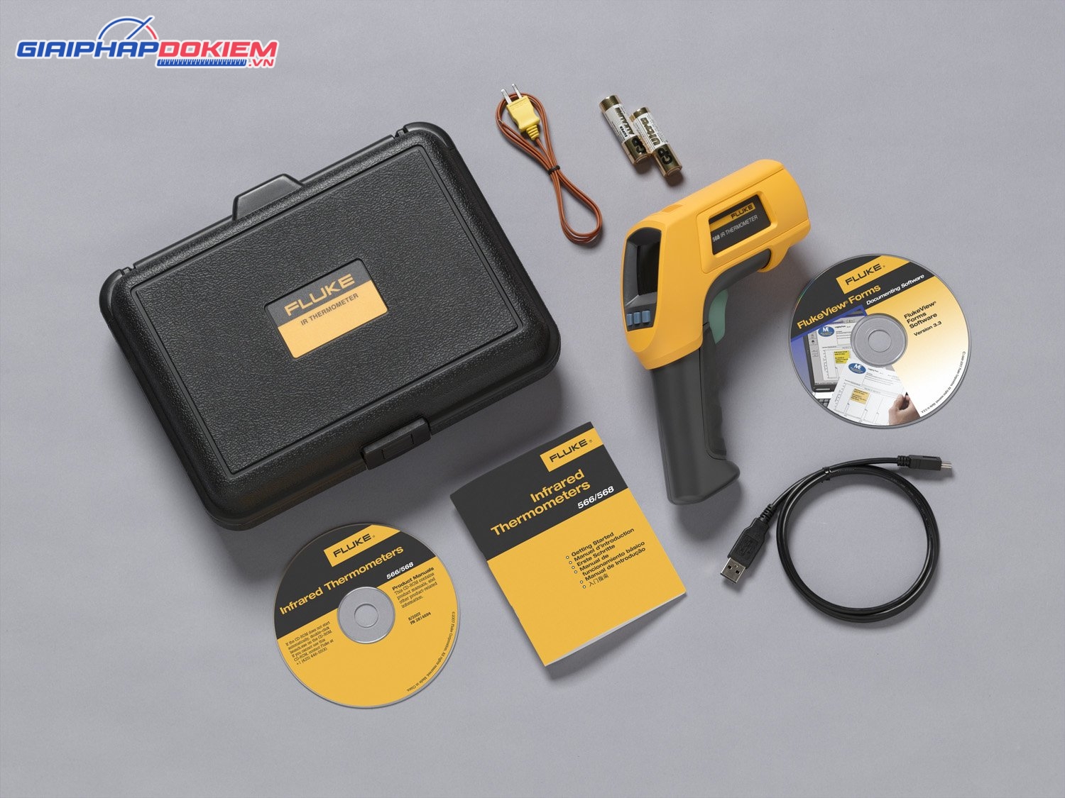 Súng đo nhiệt độ bằng hồng ngoại FLUKE 568 (800℃) 14 Súng đo nhiệt độ bằng hồng ngoại FLUKE 568 (800℃)