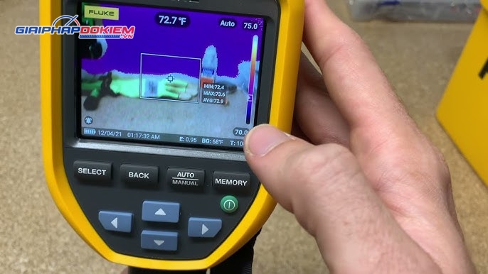 Camera Đo Nhiệt Độ Fluke TiS75+ 16 Camera Đo Nhiệt Độ Fluke TiS75+