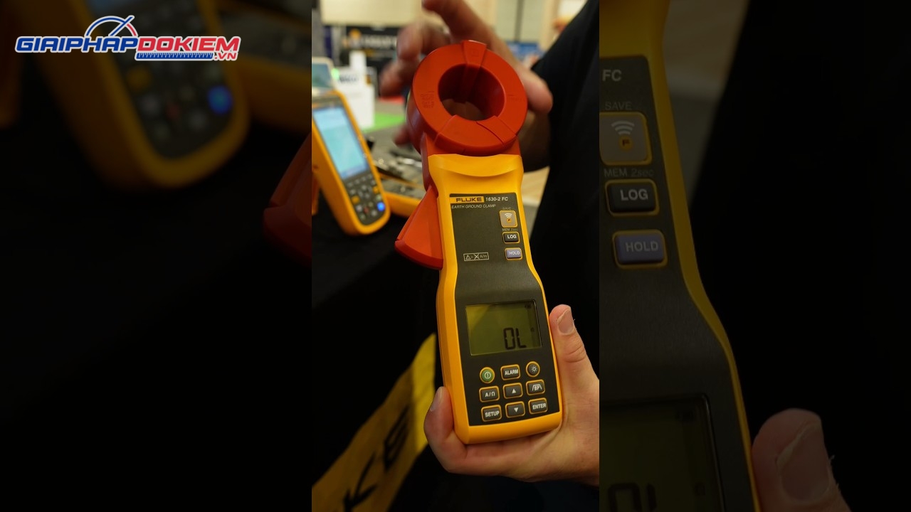 Ampe kìm đo điện trở đất FLUKE 1630-2 FC 16 Ampe kìm đo điện trở đất FLUKE 1630-2 FC