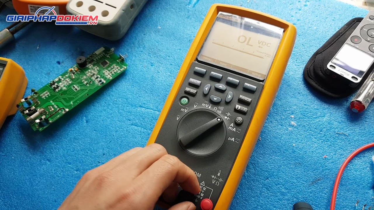 Đồng hồ vạn năng có hiển thị biểu đồ FLUKE 287 (True Rms) 22 Đồng hồ vạn năng có hiển thị biểu đồ FLUKE 287 (True Rms)