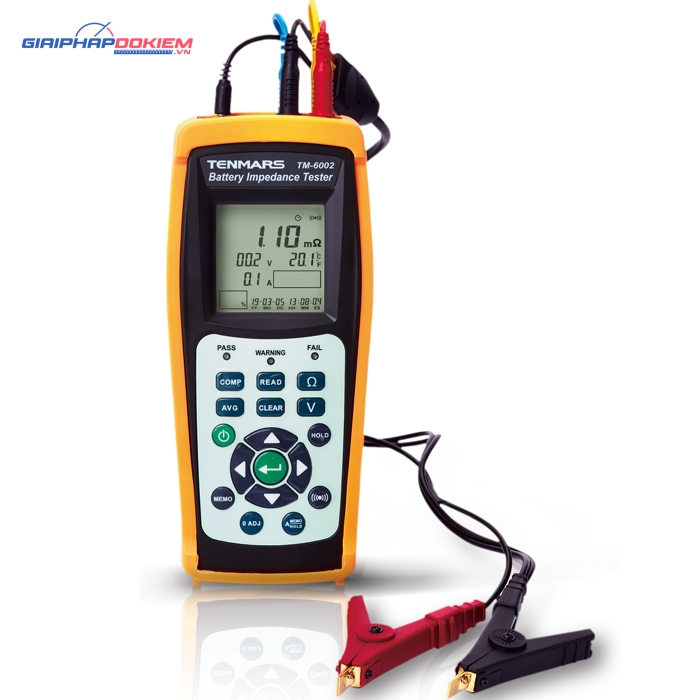 Máy đo nội trở ắc quy TENMARS TM-6002 7 Máy đo nội trở ắc quy TENMARS TM-6002
