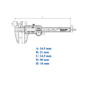 Thước cặp điện tử MITUTOYO 500-196-30