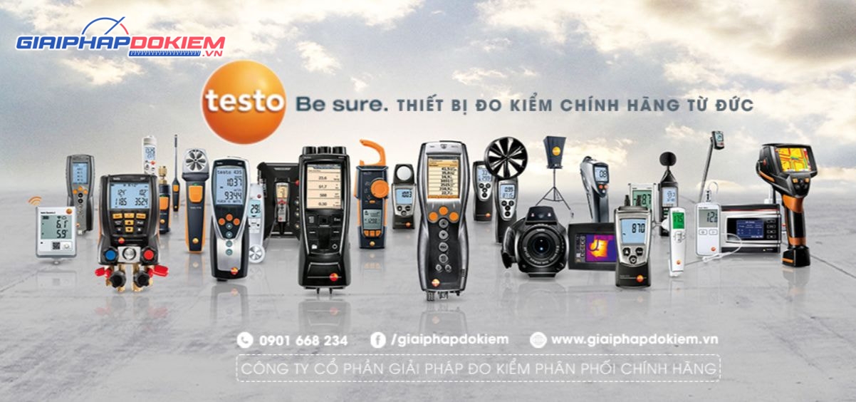 Đại lý Testo Việt Nam: Cung cấp hàng chính hãng, giá tốt, nhiều ưu đãi hấp dẫn 6 Giải Pháp Đo Kiểm chính là đại lý Testo Việt Nam