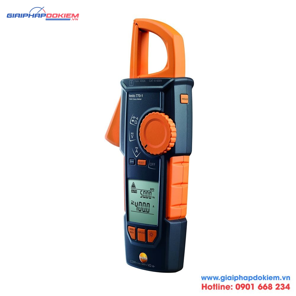 Tìm hiểu về thương hiệu Testo Đức - Hãng sản xuất thiết bị đo lường nổi tiếng trên thế giới 8 Ampe kìm Testo 770-1