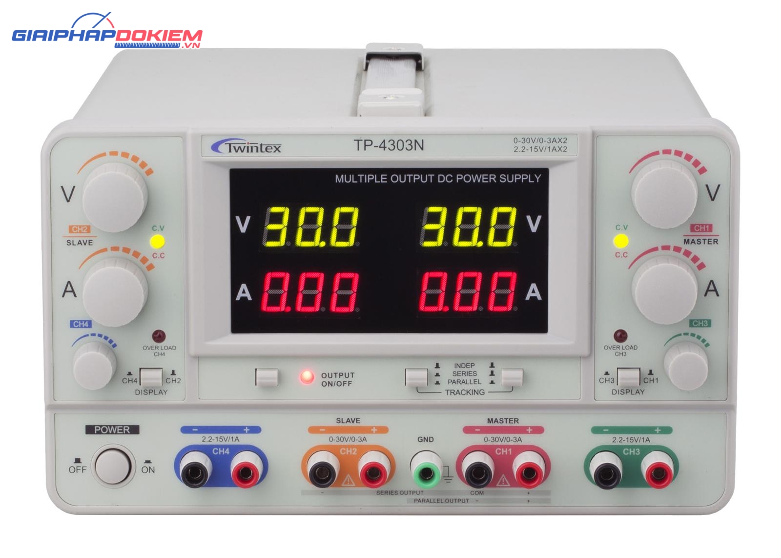 Bộ nguồn đa năng Twintex TP-4305N 4 ngõ ra 5 Bộ nguồn đa năng Twintex TP-4305N 4 ngõ ra
