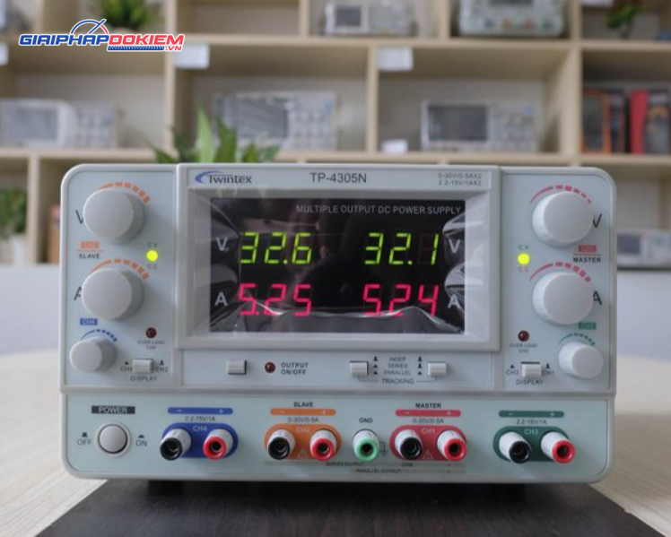 Bộ nguồn đa năng Twintex TP-4305N 4 ngõ ra 6 Bộ nguồn đa năng Twintex TP-4305N 4 ngõ ra