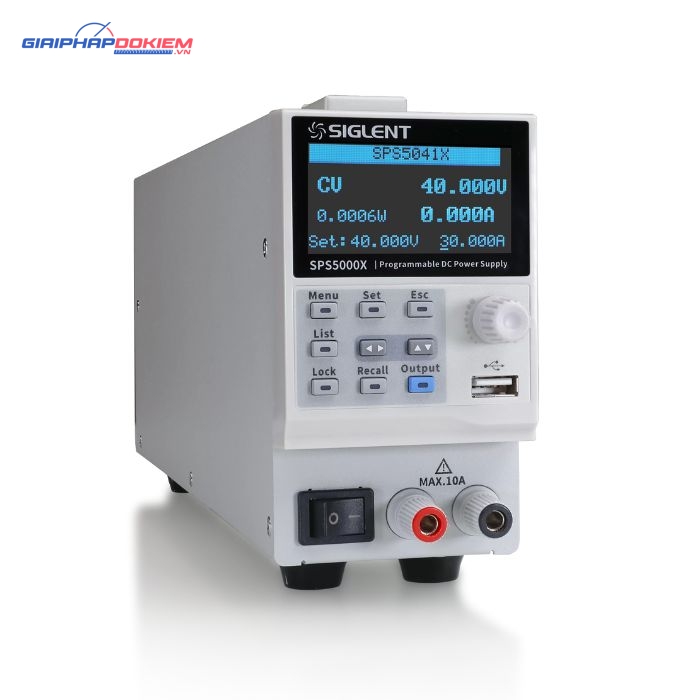 Bộ nguồn lập trình DC Siglent SPS5051X (10A-50V) 6 Bộ nguồn lập trình DC Siglent SPS5051X (10A-50V)