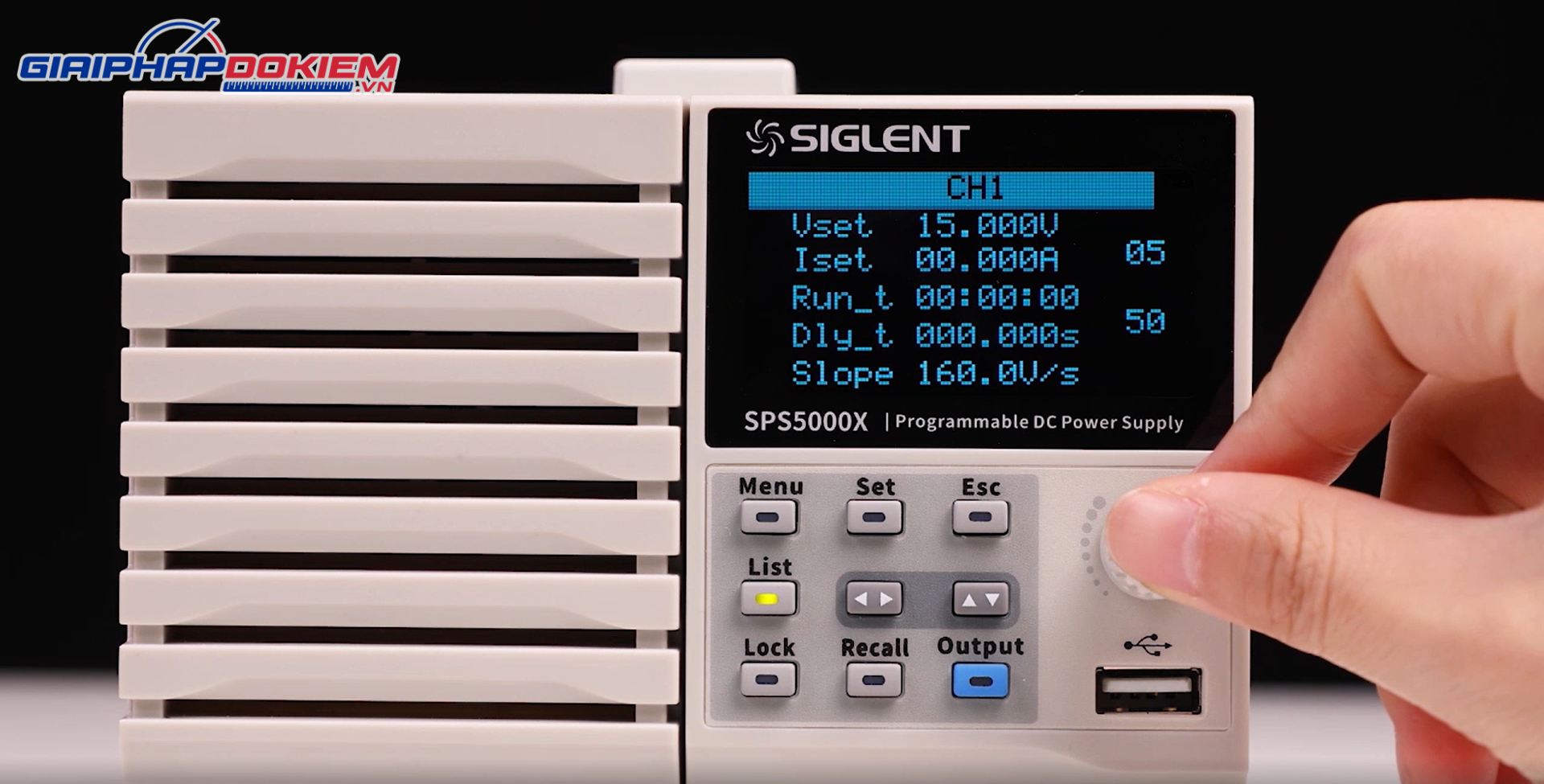Bộ nguồn lập trình DC Siglent SPS5081X (15A-80V) 5 Bộ nguồn lập trình DC Siglent SPS5081X (15A-80V)