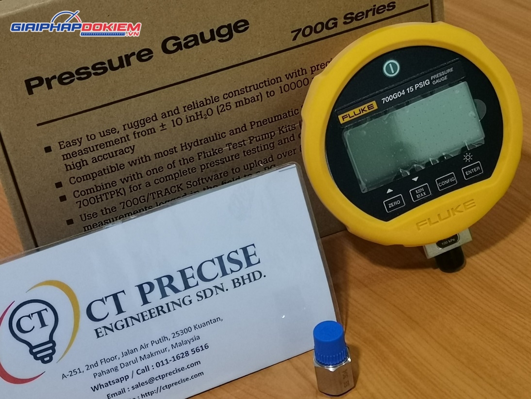 Đồng Hồ Đo Kiểm Áp Suất Chính Xác Fluke 700G 14 Đồng Hồ Đo Kiểm Áp Suất Chính Xác Fluke 700G