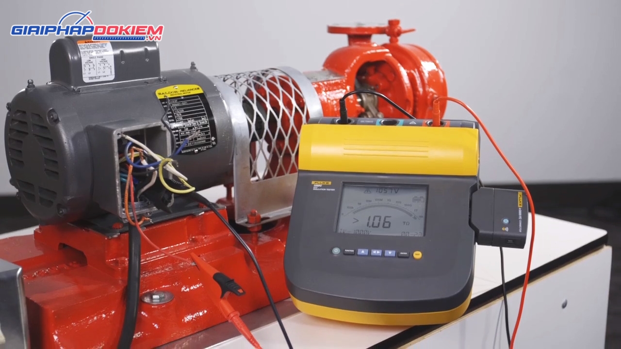 Máy đo điện trở cách điện FLUKE 1550C FC 11 Máy đo điện trở cách điện FLUKE 1550C FC
