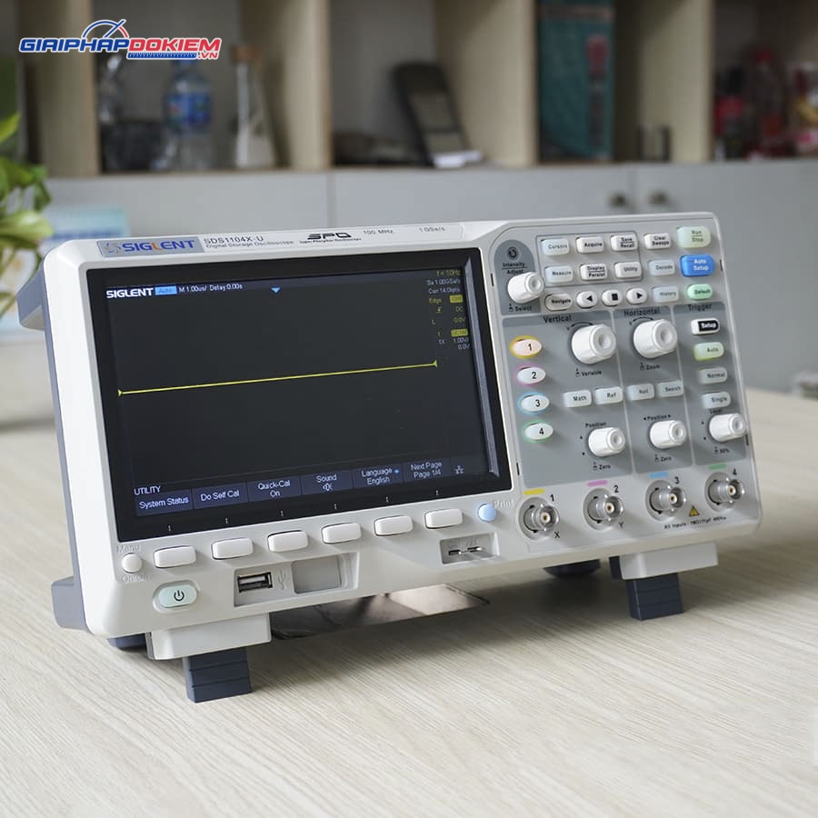 Máy hiện sóng Oscilloscope Siglent SDS1104X-U 8 Máy hiện sóng Oscilloscope Siglent SDS1104X-U