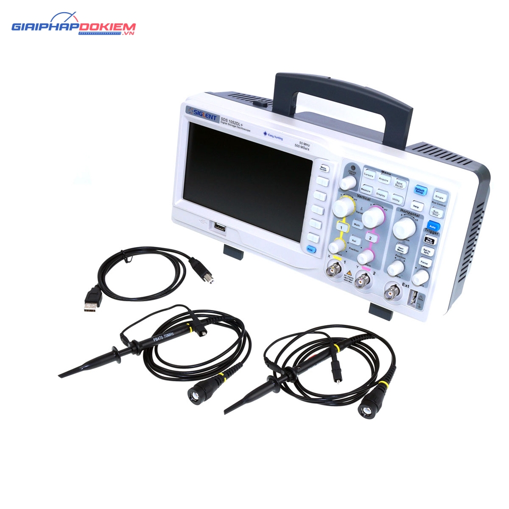 Máy Hiện Sóng Siglent SDS1052DL+, 50MHz, 2 kênh 9 Máy Hiện Sóng Siglent SDS1052DL+
