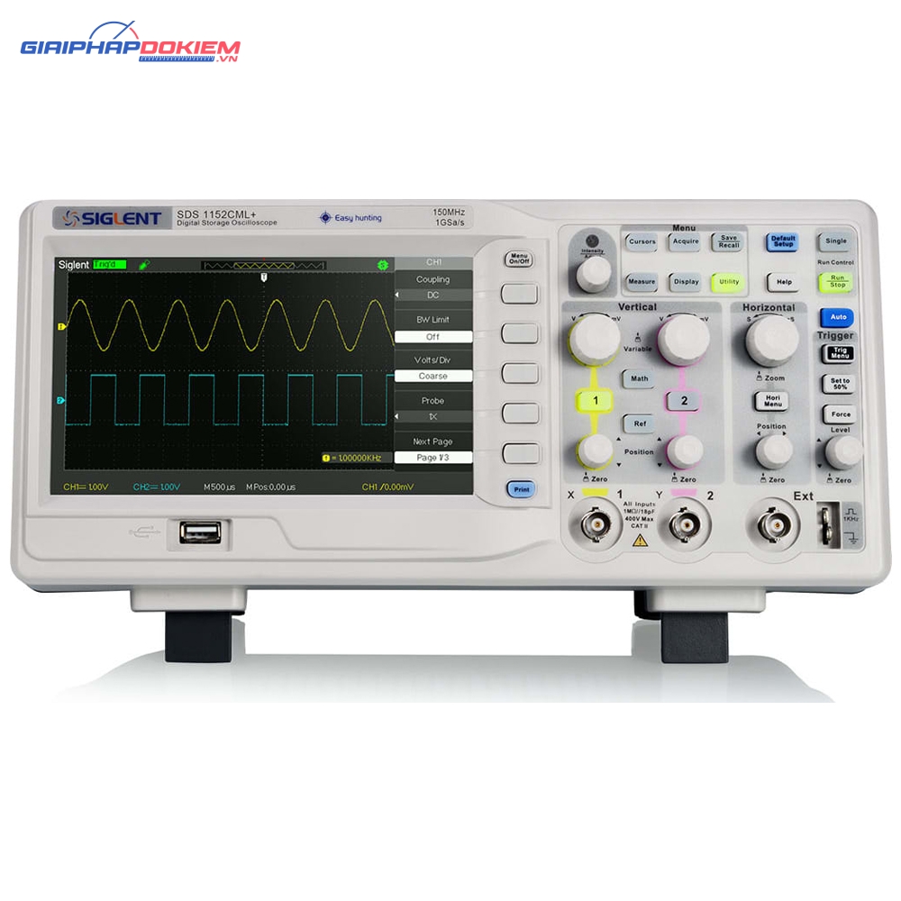 Máy Hiện Sóng Siglent SDS1102CML+, 100 MHz, 2 Kênh 2 Máy Hiện Sóng Siglent SDS1102CML+, 100 MHz, 2 Kênh