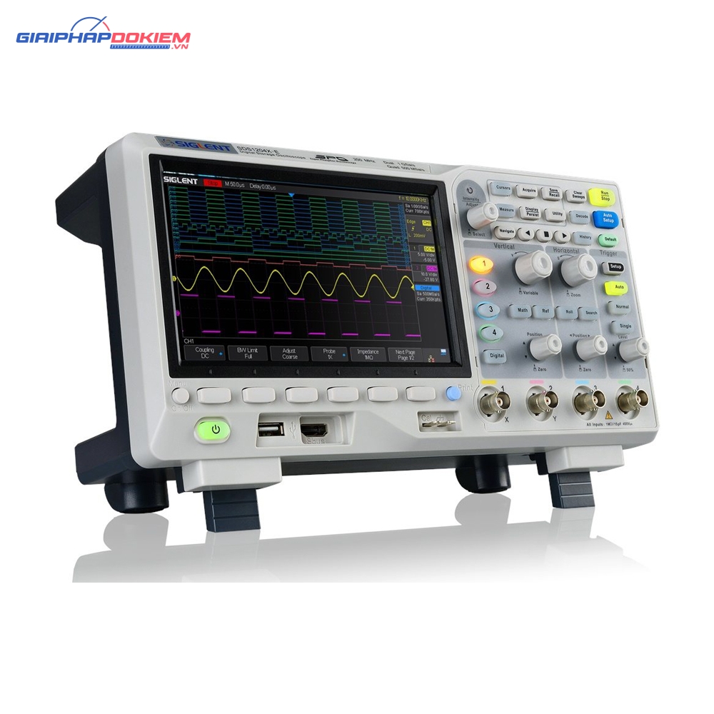 Máy hiện sóng Siglent SDS1104X-E 100MHz, 4 kênh 9 Máy hiện sóng Siglent SDS1104X-E 100MHz, 4 kênh