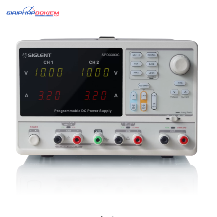 Nguồn một chiều (DC) Siglent SPD3303C-30V/3A 14 Nguồn một chiều (DC) Siglent SPD3303C-30V/3A