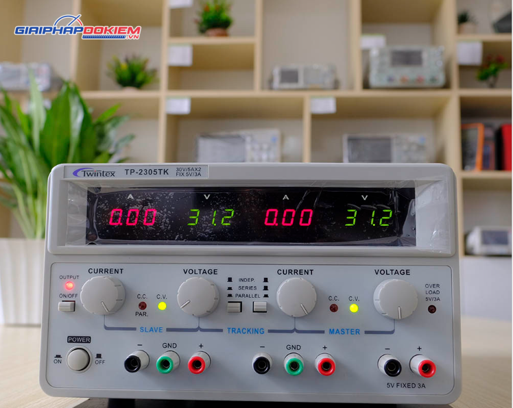 Nguồn một chiều (DC) Twintex TP2305TK, 3CH, 30V/5A/3A 5 Nguồn một chiều (DC) Twintex TP2305TK, 3CH, 30V/5A/3A