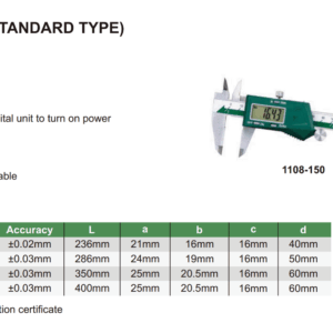 Thước cặp điện tử Insize 1108-200 4 Thước cặp điện tử Insize 1108-200