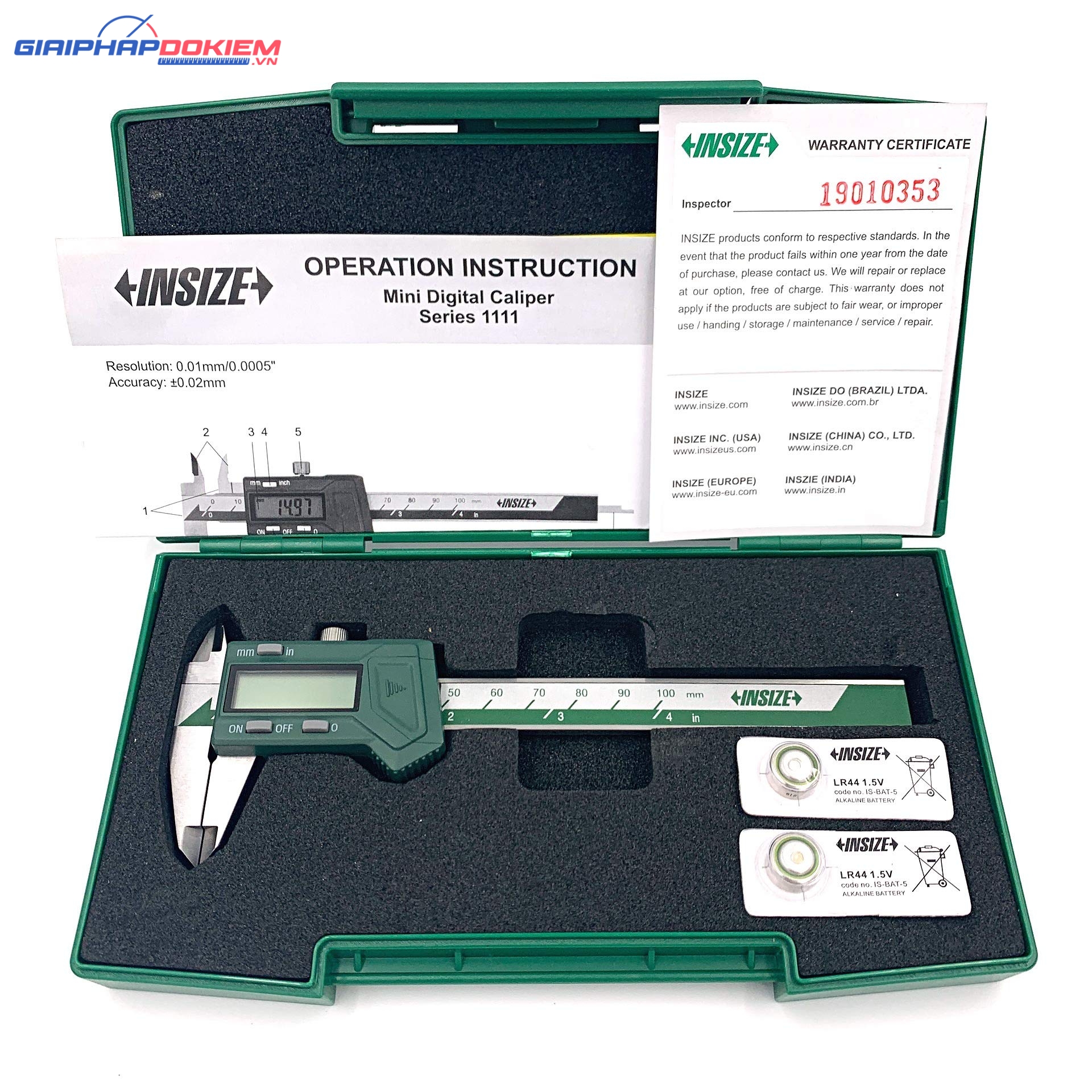 Thước cặp điện tử Insize 1111-75A 4 Thước cặp điện tử Insize 1111-75A