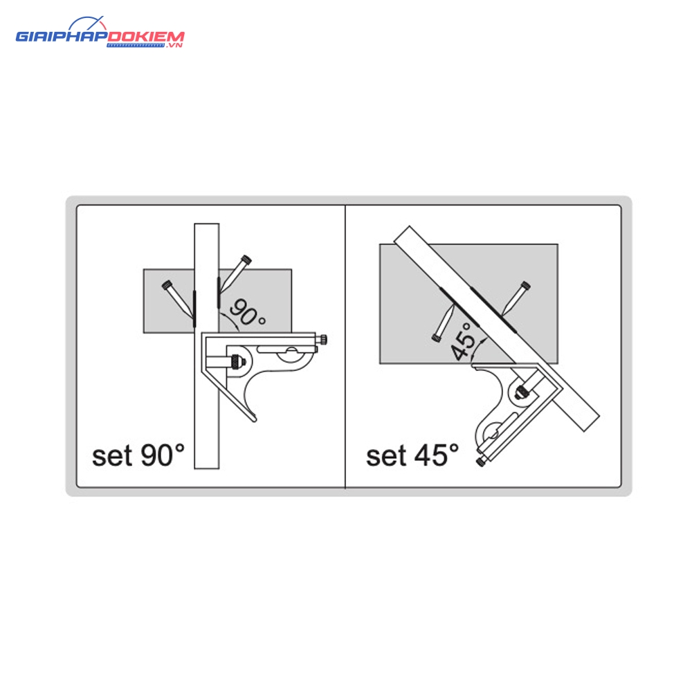 Thước đo góc đa năng INSIZE 2276-300 (300mm/12″, ±0.5°) 3 Thước đo góc đa năng INSIZE 2276-300 (300mm/12″, ±0.5°)