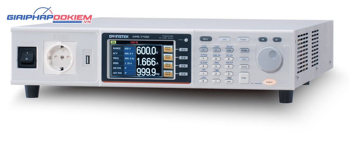 Bộ nguồn lập trình AC GW Instek APS-7100 5 Bộ nguồn lập trình AC GW Instek APS-7100