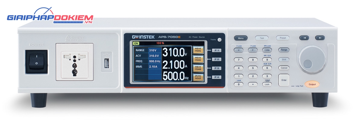 Bộ nguồn lập trình tuyến tính AC GW Instek APS-7050E 5 Bộ nguồn lập trình tuyến tính AC GW Instek APS-7050E