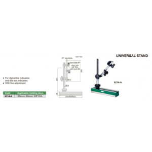 Đế từ gá đồng hồ INSIZE 6214-A