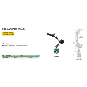 Đế từ loại nhỏ Insize 6224-40