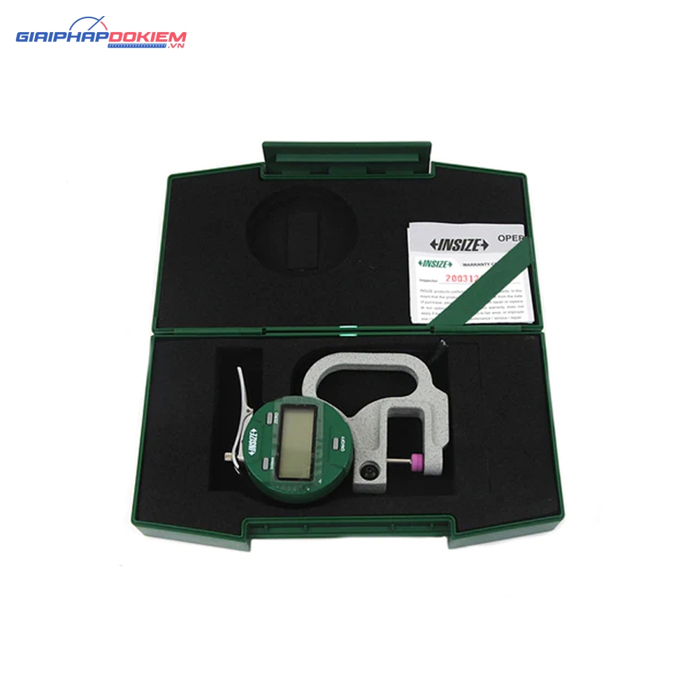 Đồng hồ đo độ dày vật liệu điện tử INSIZE 2871-101 (0-10mm / 0.001) 4 Đồng hồ đo độ dày vật liệu điện tử INSIZE 2871-101 (0-10mm / 0.001)
