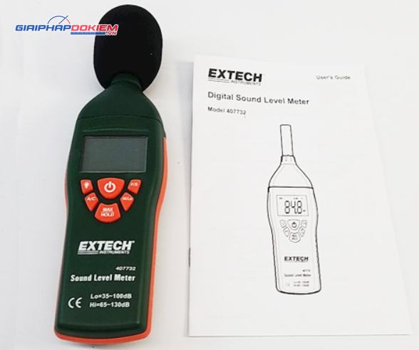 Máy đo độ ồn EXTECH 407732 (35 -130 dB) 5 Máy đo độ ồn EXTECH 407732 (35 -130 dB)