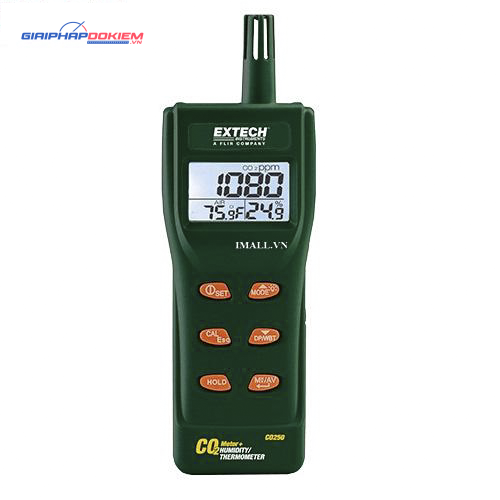 Máy đo khí CO2, nhiệt độ, độ ẩm, điểm sương trong nhà EXTECH CO250 6 Máy đo khí CO2, nhiệt độ, độ ẩm, điểm sương trong nhà EXTECH CO250