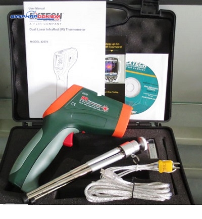 Máy đo nhiệt độ bằng hồng ngoại EXTECH 42570 4 Máy đo nhiệt độ bằng hồng ngoại EXTECH 42570