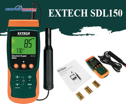 Máy đo oxy hòa tan và ghi dữ liệu Extech SDL150 5 Máy đo oxy hòa tan và ghi dữ liệu Extech SDL150