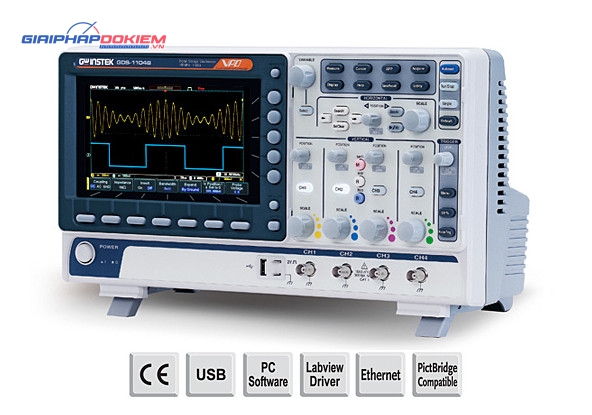 Máy hiện sóng số GW Instek GDS-1104B 5 Máy hiện sóng số GW Instek GDS-1104B