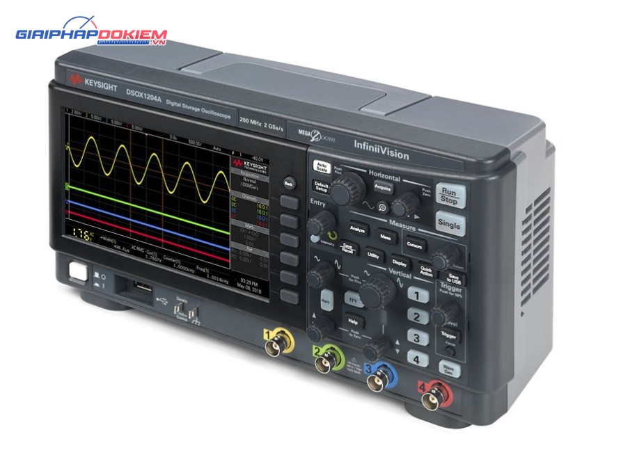 Máy hiện sóng số KEYSIGHT DSOX1204A (70Mhz, 4 kênh, 2 GSa/s) 4 Máy hiện sóng số KEYSIGHT DSOX1204A (70Mhz, 4 kênh, 2 GSa/s)