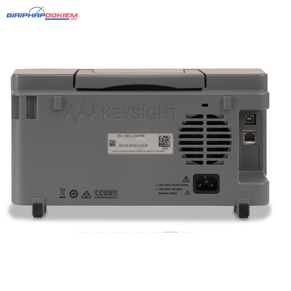 Máy hiện sóng số KEYSIGHT EDUX1052G (50 MHz, 2 kênh, 1 GSa/s. WaveGen 20-MHz ) 5 Máy hiện sóng số KEYSIGHT EDUX1052G (50 MHz, 2 kênh, 1 GSa/s. WaveGen 20-MHz )
