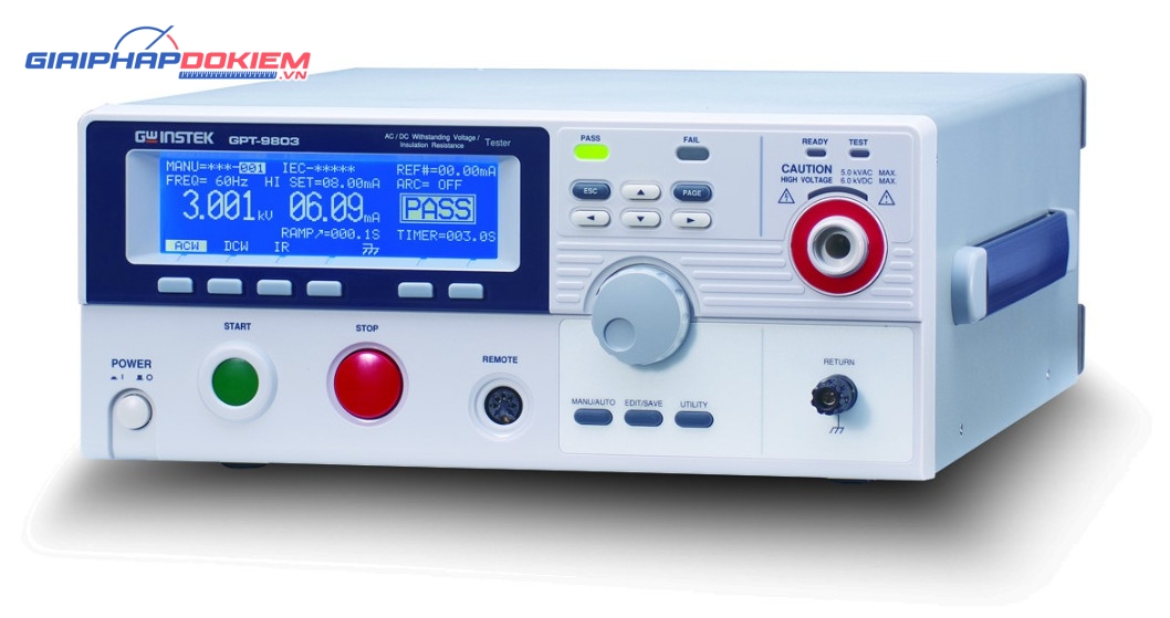 Máy kiểm tra an toàn điện GW Instek GPT-9801 5 Máy kiểm tra an toàn điện GW Instek GPT-9801