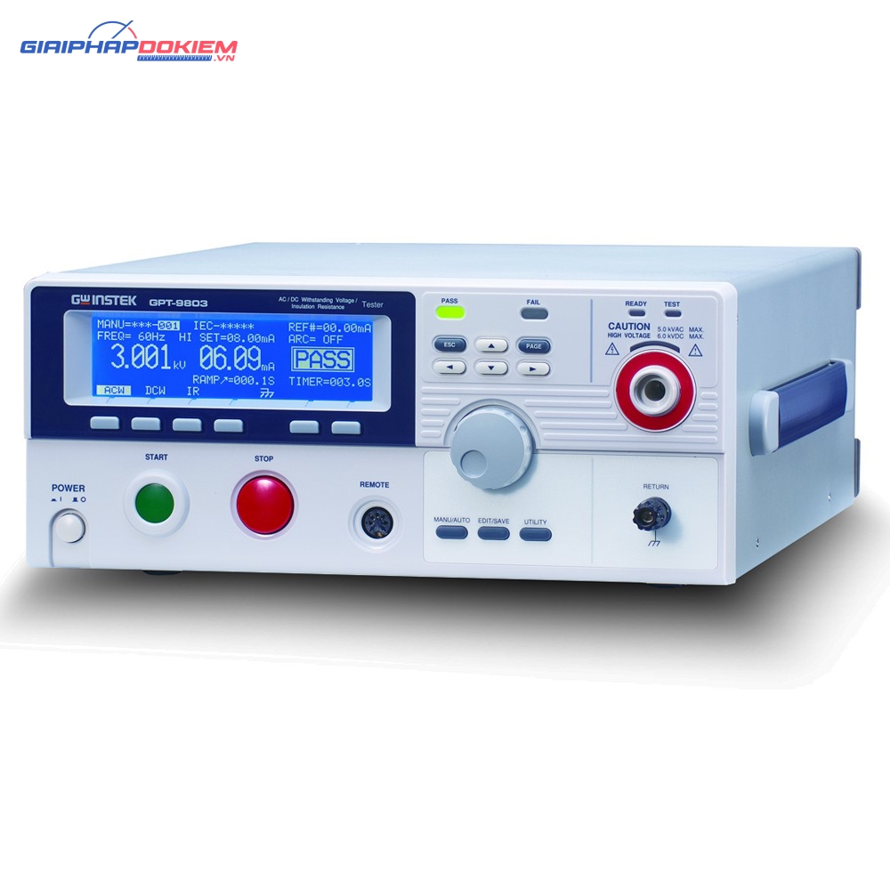 Máy kiểm tra an toàn điện GW Instek GPT-9802 3 Máy kiểm tra an toàn điện GW Instek GPT-9802